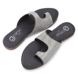 Ortho Joy Doctor Fancy Slipper For Women || Orthopedic Women'S Fashionable Slipper,Grey,8,B0C7MXQXQQ