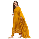 Gosriki Women'S Rayon Kurta (Kumt-Dress-Yellow S),Yellow,,B083DY5SL5