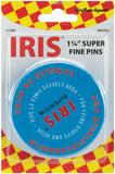 EuroNotions Iris Swiss Pins, 500Pack