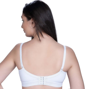 Trylo Women'S Non-Wired Bra (Bestie_White_40C),White,40,B07ZY4WGHS