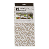 Stone Abstract Leaf Print Fridge Liner Set/6