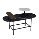 Sei Furniture Arcklid Cocktail Table, Black/Gold