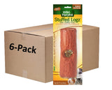 Wild Harvest Stuffed Logz 6 Count, Edible Treat for Rabbits, Guinea Pigs and Chinchillas, Artificial Peanut Butter Flavor (P-992