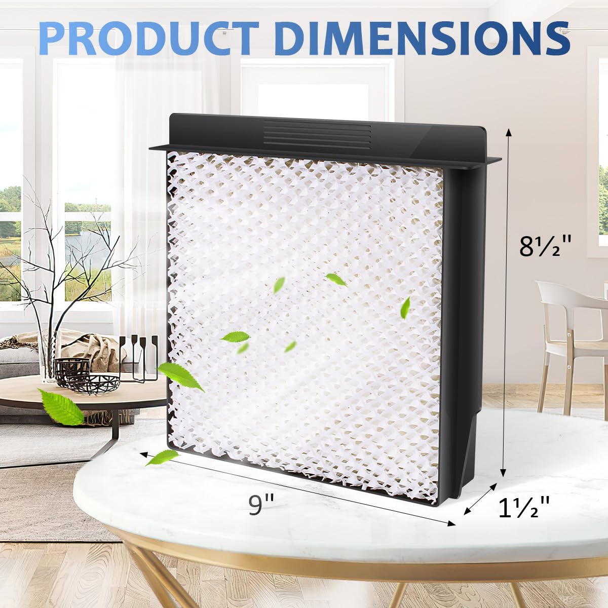 1040 Replacement Wick for AIRCARE, Essick Air B40 B40-C Humidifier Wick Filter, Replaces Models 3D6100 5D6700 76D100 CM330ABLK C