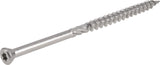 Power Pro 48642 Trim Screws, #8 x 3, Premium Outdoor Trim Screws, Rust Resistant, Stainless Steel, 1lb Box, 103 pcs