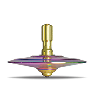 Plexity Labs UFO Tops - Shag Harbour - Metal Spinning Top - Inspired by The 1967 Shag Harbour, Nova Scotia UFO Incident - Psyche