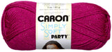 Caron Simply Soft Party Yarn (3Pack) Fuchsia Sparkle H97PAR2