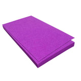 Jtnohx Felt for Crafts, 16 Pcs Felt Fabric, 7 11.3 Stiff Felt Sheets, Craft Felt Square for Sewing (Purple)