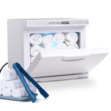 BYOOTIQUE 8L Towel Warmer Heating Machine, 2in1 Professional Mini Hot Cabinet for Facial Spa, Hair Nail Tech, Barber Shop, Esthe
