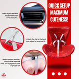 Accessories for Labubu Dolls, Have a seat for labubu Doll, Doll Vent car seat,Suitable for displaying and Protecting Labubu Doll