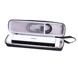 LTGEM Hard Case for Brother DS-640 / DS-740D / DS-940DW / DS-720D & Itari & HP Small USB & Canon imageFORMULA P-208II Document S