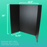 Flipside Products 36X 48Project Boards For Presentations, Science Fair, School Projects, Event Displays And Trifold Pict