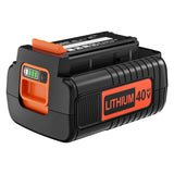 CISIHEDI 2.0Ah Lithium Battery Replacement for Black+Decker 40V Lithium Battery, Compatible with 36V and 40V MAX Power Tools, Li
