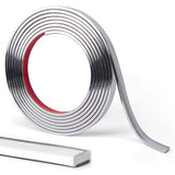 LONGKING 10 ft Peel and Stick Trim, Molding Trim for Walls, Edges, Borders, Backsplash Tile Edge, Flexible and Self Adhesive Tri