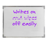 18 X 24 Aluminum Framed Magnetic White Dry Erase Board