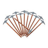 Fun Express Pencil with Mountain Axe Climber Shape Eraser Topper 12 Pieces Schools Party Favor