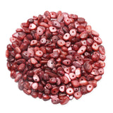 500 pcs Natural Chip Stone Beads, Rutile 5-8 mm Irregular Gemstones Healing Crystal Loose Bead for Jewelry Making Bracelet Craft