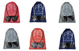 Yellow Weaves Shoe Bags (Multicolored_Wi2641)