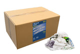 Pro-Clean Basics A99704 Recycled & Reclaimed Cleaning T-Shirt Cloth Rags, Lint Free, Assorted Colors, 50 lb
