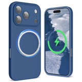 SURPHY Case for iPhone 17 Pro Max Case Compatible with MagSafe (6.9 inch 2025), Liquid Silicone 17 Pro Max Phone Cases Whit Soft