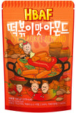 [Official Gilim HBAF] Korean Tteokbokki Seasoned Almonds Nut Protein Snack | Sweet & Spicy Korean Street Food |After-School, Wor