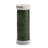 Sulky Of America Holoshimmer Polyester Metallic Thread, 250 yd, Pine Green