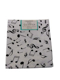 Music Notes Fabric Fat Quarter
