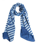 Rai Sahab Women Scarf|Stole For Women|Scarf For Women Stylish|Stall For Women|Border Print Face Cover Head Wrap|Boho|Beach|(Cast