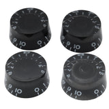 Musiclily LP Guitar Speed Knobs Tone Volume Control Knobs for 18 Coarse-Spline Import Metric Split Shaft Pots Epiphone Les Paul 