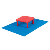 Childrens Factory Rectangular Splash Mat, Rectangular Play Mat - 50 x 72, Classroom Painting & Art Activities for Toddlers in P