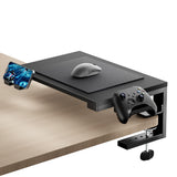 ARES WING ClampOn 15inch 3in1 Heavy Duty Desk Shelf Extender Black