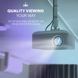 Kodak Flik X10 Full Hd Multimedia Projector | Mini Portable Compact Home Theater System With Remote Control, Native 1080P Video