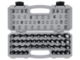 TEKTON 3/8 Inch Drive Hex, Torx, Triple Square Impact Bit Socket Set with Case (40-Piece) | SIB91301