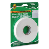 Permanent Foam Mounting Tape 3/4 x 15 ft White 3 Ct