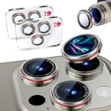 X-it 2-Pack Camera Lens Protector for iPhone 16/15/14 Pro Max&16/15/14 Pro, [Shatterproof & Impact Resistant] 9H High-Alumina Te
