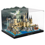 NAOCARD Acrylic Display Case for Lego Harry Potter Hogwarts Castle and Grounds 76419 Building Set, Dustproof Display Box for Har