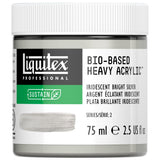 Liquitex Bio-Based Heavy Acrylic, 75ml (2.5-oz), Iridescent Bright Silver