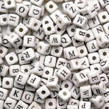 Colorations Jumbo Alphabet Beads, 260 Pieces, 10 of each letter, A to Z Letter Beads, 1/2 Inch Size, Craft Projects, Crafts for 