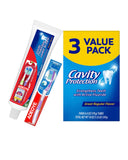 Cavity Protection Toothpaste with Fluoride, Regular Flavor, 3-Pack of 6oz Toothpaste Bundle with ADEOYE Toothbrush