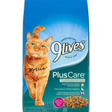 9Lives Plus Care Dry Cat Food, 3.15 lb. Bag