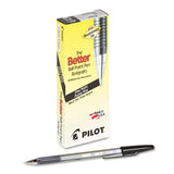 Pilot Better Ball Point Stick Pen, Black Ink, 7mm, Dozen
