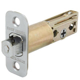 Stone Harbor Hardware Latch for Round Pocket Door Locks, Privacy (Bed/Bath), 2-3/8 Inches, Satin Chrome