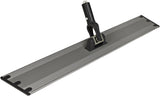 CleanAide Flat Mop Plate Frame, Aluminum, Gray, 18 Inches