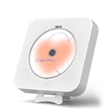 Yintiny Rechargeable Cute CD Player with Blutooth 5.0; Portable Music Player for Home Decor; Remote Control; Support AUX in Cabl