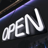 Open Signs for Business,Neon Open Sign Led,20x7 inch with Remote Control,Bright Light Up Sign,Window Door Wall Mounted Bar Coffe