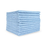 Arkwright Microfiber Cleaning Cloths (Pack of 12) Large Lint & StreakFree Drying Wash Towels, 300 GSM Super Absorbent & Quick