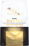 Syntrax Nutrition Matrix, Sustained-Release Protein Blend, Simply Vanilla, 2 lb