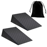 Squat Wedge for Prefessional Trainer: 2Pcs Squat Heel Wedge Block Protable Calf Raise Block Improve Mobility and Performance