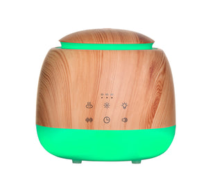 White Noise Machine and Aromatherapy Essential Oil Diffuser,with 7-Color Lights,10 Soothing Sounds, 2 Night Light,3 Timer and Wa