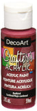 DecoArt DCA63-3 Crafter's Acrylic Paint, 2-Ounce, Redbird
